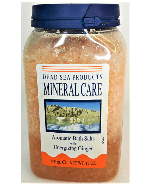 Mineral Care Dead Sea Bath Salts - Energizing Ginger - 30% OFF!!